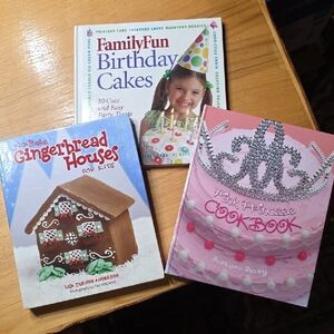 Set of Three Children's Cookbooks